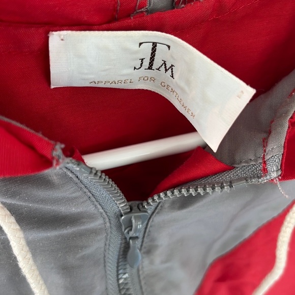 Mens hooded pullover half zip windbreaker - Picture 14 of 16